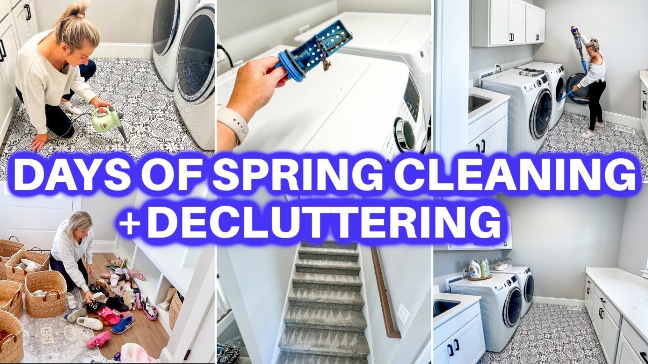 EXTREME SPRING CLEANING + decluttering | DEEP CLEANING | SPRING CLEANING ROUTINE | JAMIE'S JOURNEY