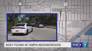 Man found dead in Tampa, investigation underway