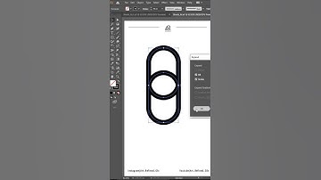 Illustrator tutorial for beginners_using offset path #youtubeshorts #adobe #illustrator #graphics