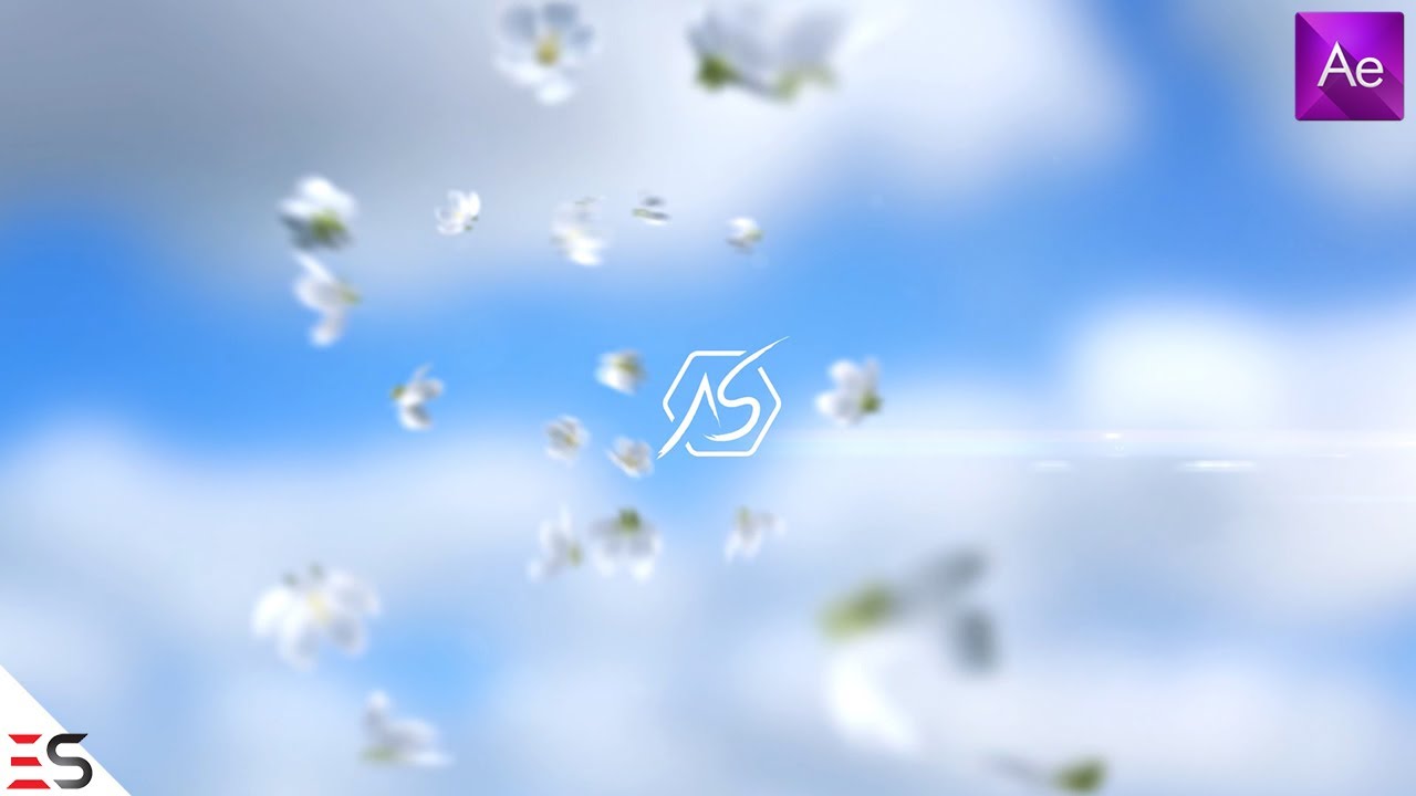 Free Flying Flowers Opener Free Download After Effects Template 