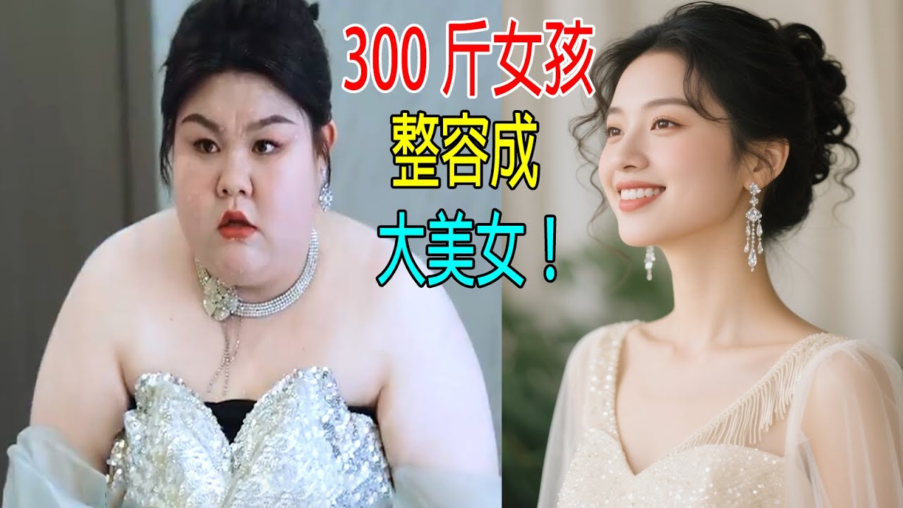 300斤女孩，整容成大美女，嫁給首富！結果身材反彈，悲劇了