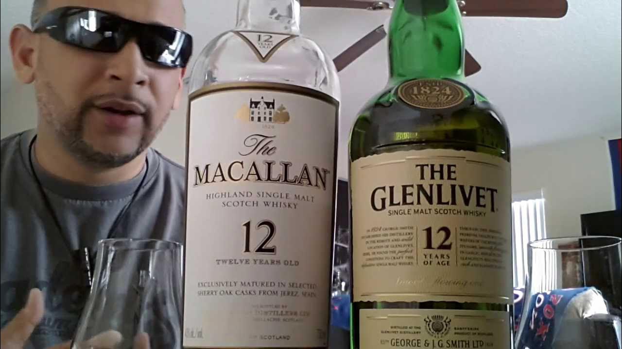 Macallan 12 YO Vs. The Glenlivet 12 YO SFPL YouTube