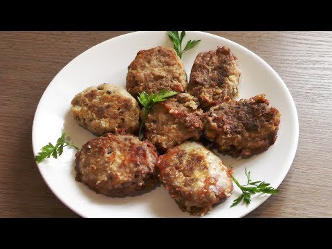 Potato Patties With Walnuts - Vegetarian Recipe