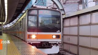 JR東日本中央線209系1000番台・E233系発車@東京駅(2020/11/6)