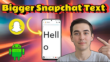 How To Make Text Bigger On Snapchat In Mobile - For Beginners