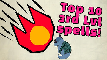 Top 10 3rd level spells in D&D!