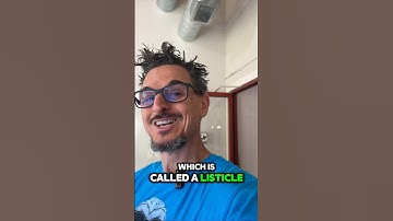 Listicles are articles written as lists. #contentcreator #contentmarketing #contentcreation