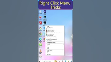 How to Remove Right Click Menu Item in windows 10, windows 11 | Context Menu Tricks