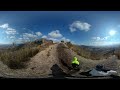 【360°】田子山展望所の頂上階段付近