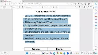 Transforms, Css - 09