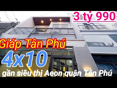 Video Bán nhà đẹp giá rẻ dưới 4 tỷ | gần SIÊU THỊ AEON quận... - youtube