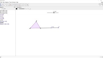 Animating a Translation in Geogebra