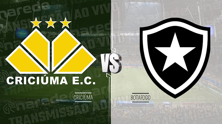 CRICIÚMA X BOTAFOGO AO VIVO HOJE DIRETO DO HERIBERTO HULSE - TRANSMISSÃO BRASILEIRÃO  2024