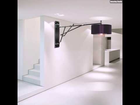Video: Modern Wall Sconces: Moderne Veggmonterte Mote Vegglamper