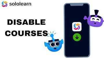 How To Disable And Turn Off Courses On Sololearn App