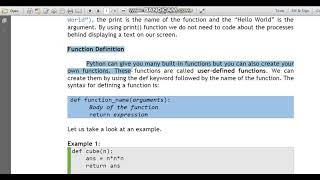 Python M3L1.1: Functions PART 1 (Taglish)