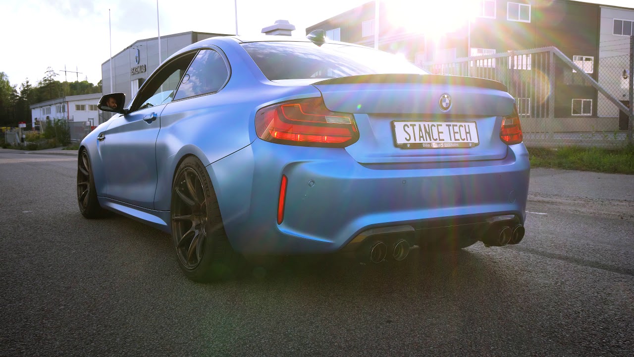 BMW M2 w/ Fi-exhaust straight pipe by Stancetech