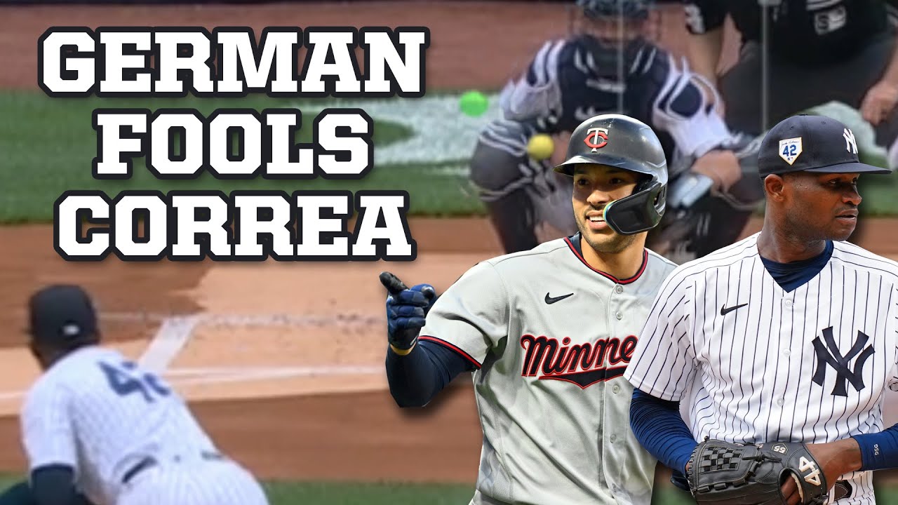 Domingo German's perfect pitch sequencing against Carlos Correa, a breakdown