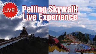 Peiling Skywalk Live Experience || Full Video || Glass walkway || Breathtaking moment