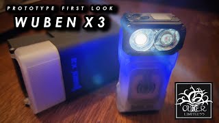 Wuben X3 Prototype: Very Innovative!  Kickstarter Underway!