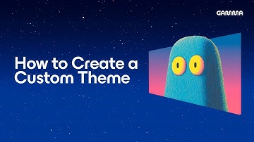 How to Create a Custom Brand Theme in Gamma