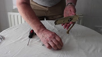 How To Fit And Renew A Door Handle Spring | ItsTheRepairMan | Door Handle Tutorial