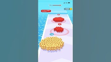 Count master crowd runner 3d Level 22 #shorts #viral #trending #youtubeshorts