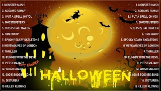 Canciones de Halloween 🦇 Las 30 Mejores Canciones De Halloween 2022 🎃 Música Espeluznante, Horror