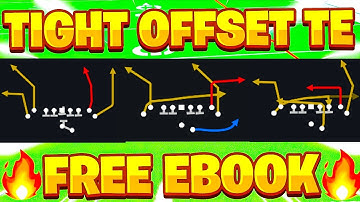 THE BEST OFFENSE IN MADDEN 23!! TIGHT OFFSET EBOOK & DETROIT LIONS OFFENSIVE PLAYBOOK FREE EBOOK!