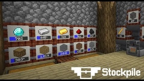 Stockpile - Fabric 1.14 Mod Minecraft Demonstration and Review