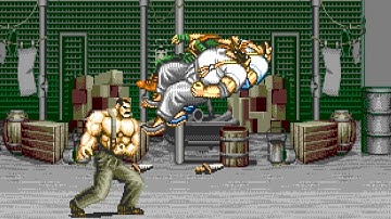 Final Fight CD Sega CD played on the MegaSD FPGA cartridge