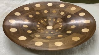 Segmented Platter | Svarvat Fat #3 | Woodturning