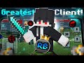🤯The GREATEST Client For MCPE 1.21+/Bedrock ft.@rbeseyt