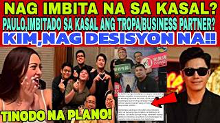 THE WAIT IS OVER❗PAULO,NAG IMBITA NA SA KASAL⁉️TROPA AT BUSINESS PARTNER,KINASABWAT NA sa KASALAN⁉️