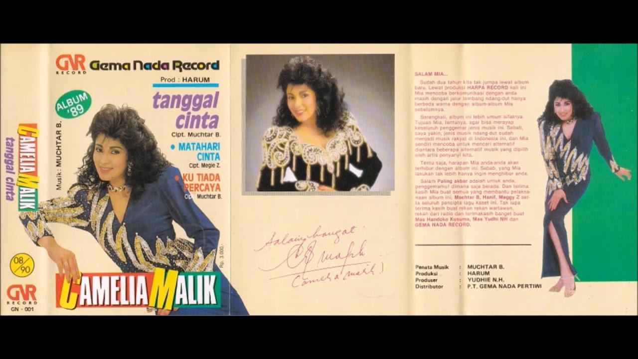 Tanggal Cinta / Camelia Malik  (original Full)