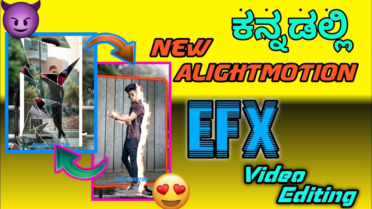 New Alight motion Video Editing in Kannada ||
