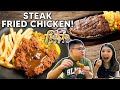 STEAK FRIED CHICKEN TERENAK YANG PERNAH KITA MAKAN ?! FIESTA STEAK REVIEW !!