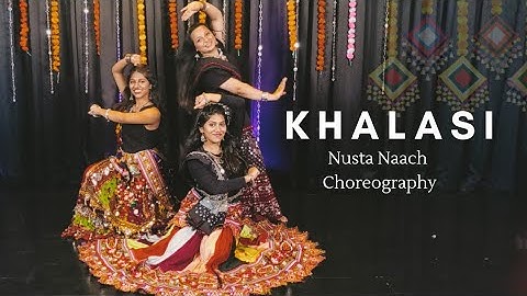 Khalasi | Navratri 2023 | Garba Dance | Coke Studio Bharat | Aditya gadhvi |Nusta Naach Dance Cover