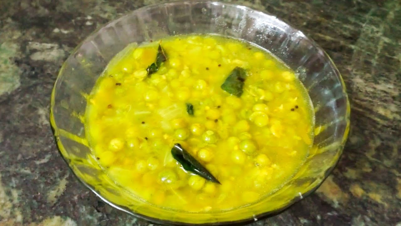 Green Peas Curry YouTube