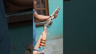 Diy cardboard shotgun / gun/ banduk #shorts