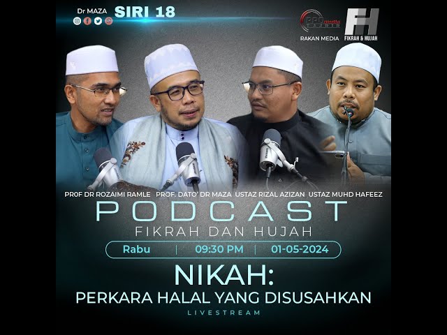 01-05-2024 Prof Dr MAZA | Prof Dr Rozaimi | Ust Hafeez | Rizal Azizan : Fikrah Dan Hujah (Siri 18) class=