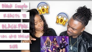 BLACK COUPLE REACTION TO BLACKPINK 'SOLO' + (DDU-DU DDU-DU)'+'FOREVER YOUNG' IN 2018 SBS GAYODAEJUN
