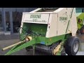 KRONE KR 130 ремонт подачи шпагата