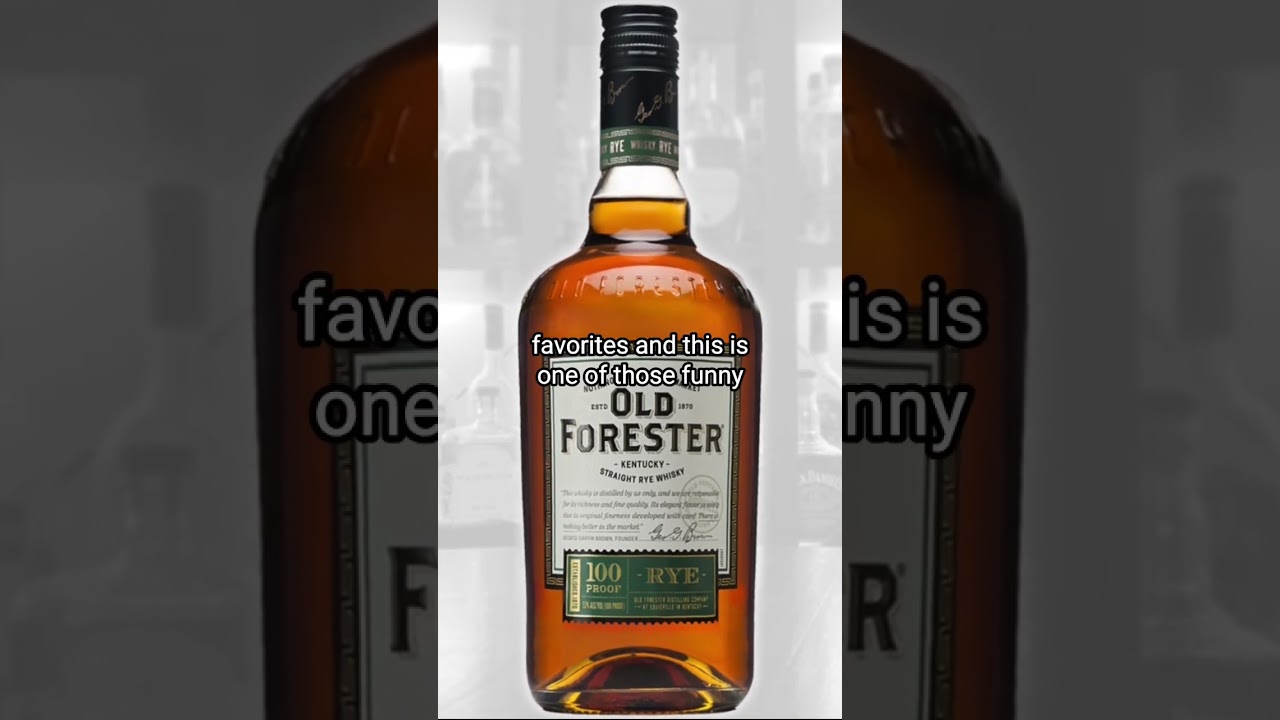 Old Forester Rye Whiskey Review - One Shot 