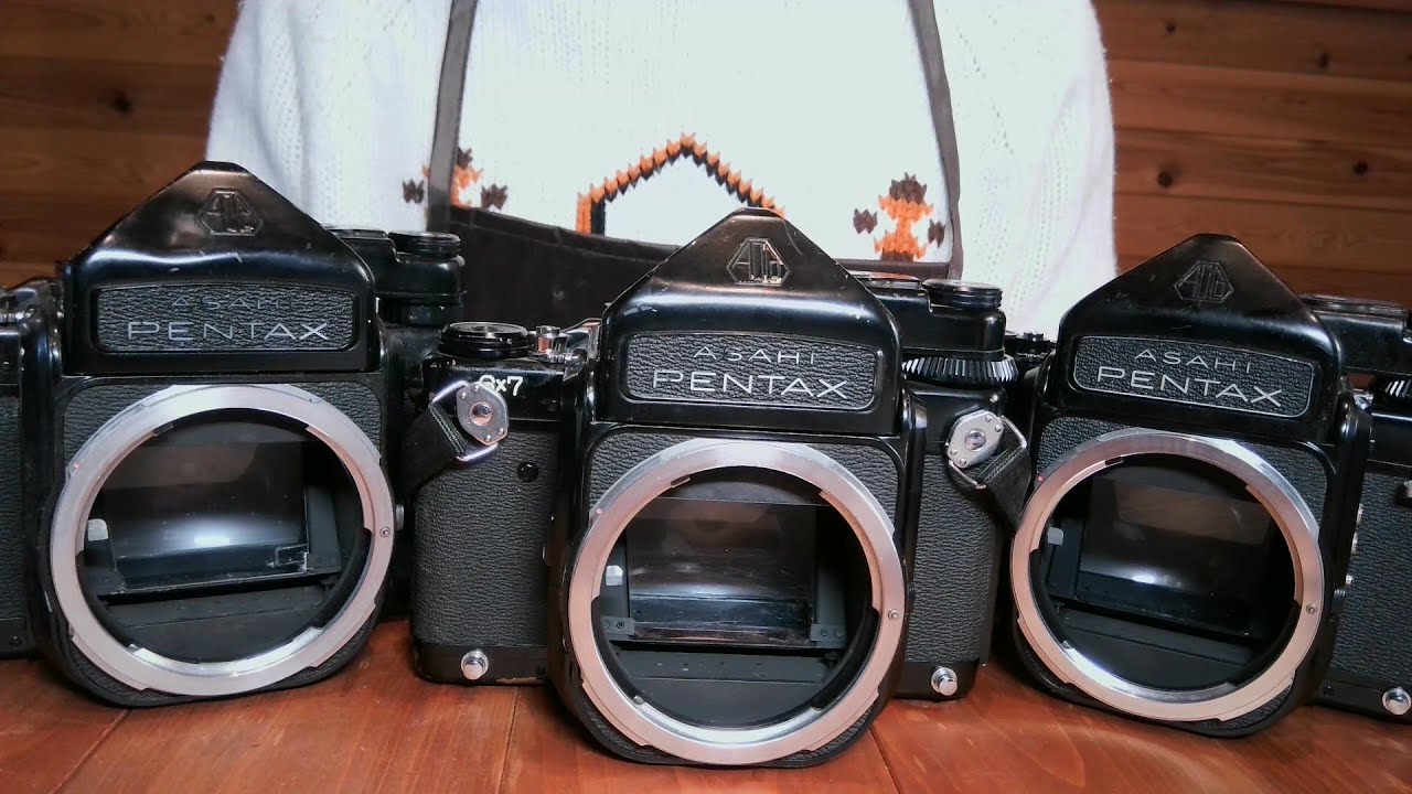 【バケペン】中判一眼レフカメラ・PENTAX 6x7(67)前期・後期の見分け方、使い方を解説