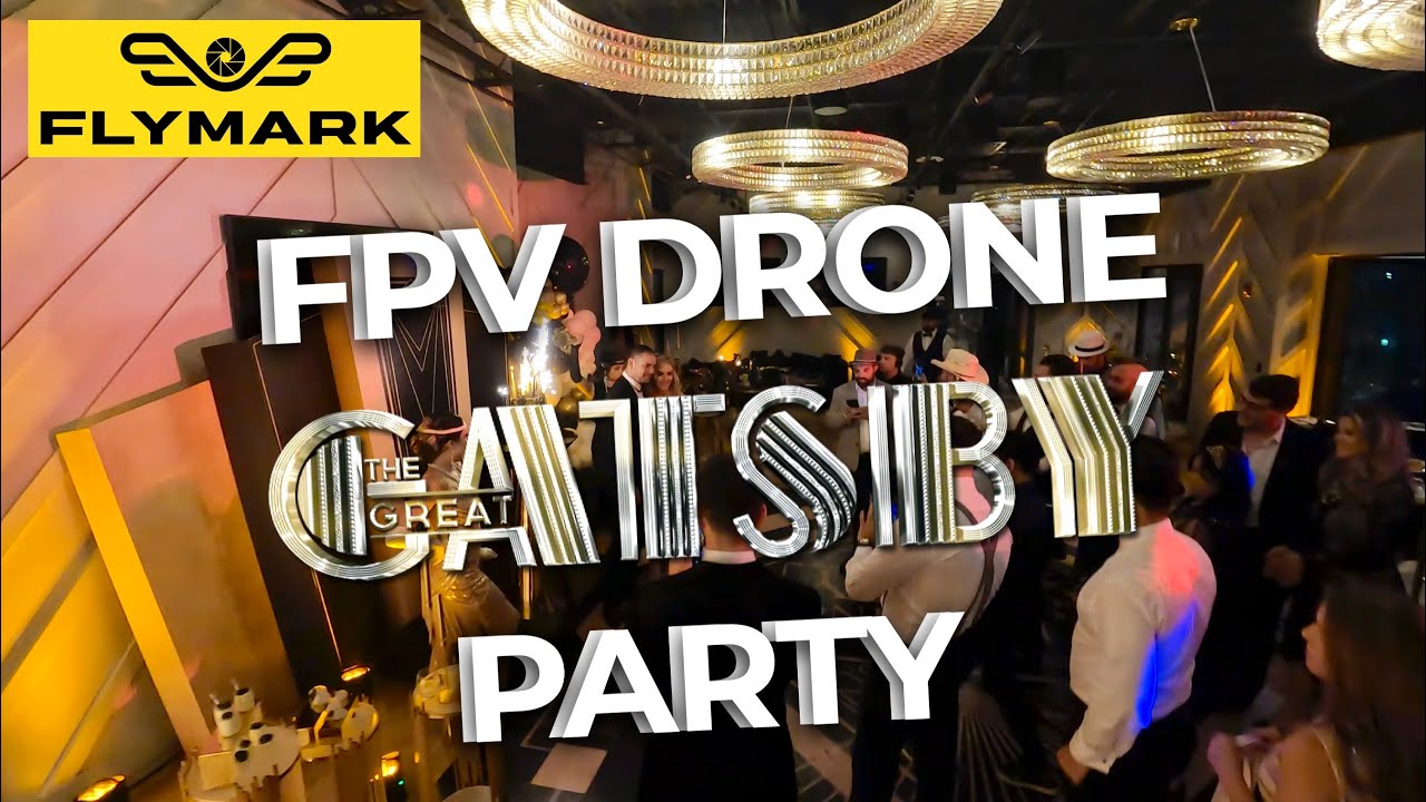 Flymark FPV Drone and PRO Ground Cameras Combined at the Great Gatsby Event