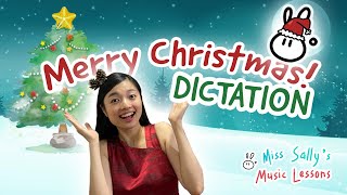 Christmas Rhythm Dictation! | Miss Sally's Music Lessons | Ep12