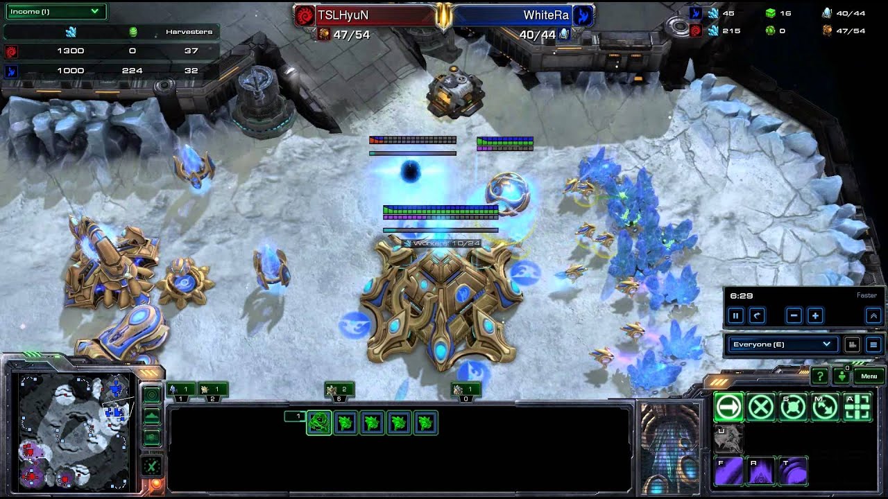 promise rings HOTS tt.WhiteRa v Quantic.Hyun Bo9 SHOWMATCH g3