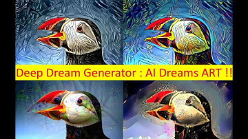 AI Art: Deep Dream Generator - Dreams of an Artificial Intelligence  #DeepDreamGenerator #AI #Art