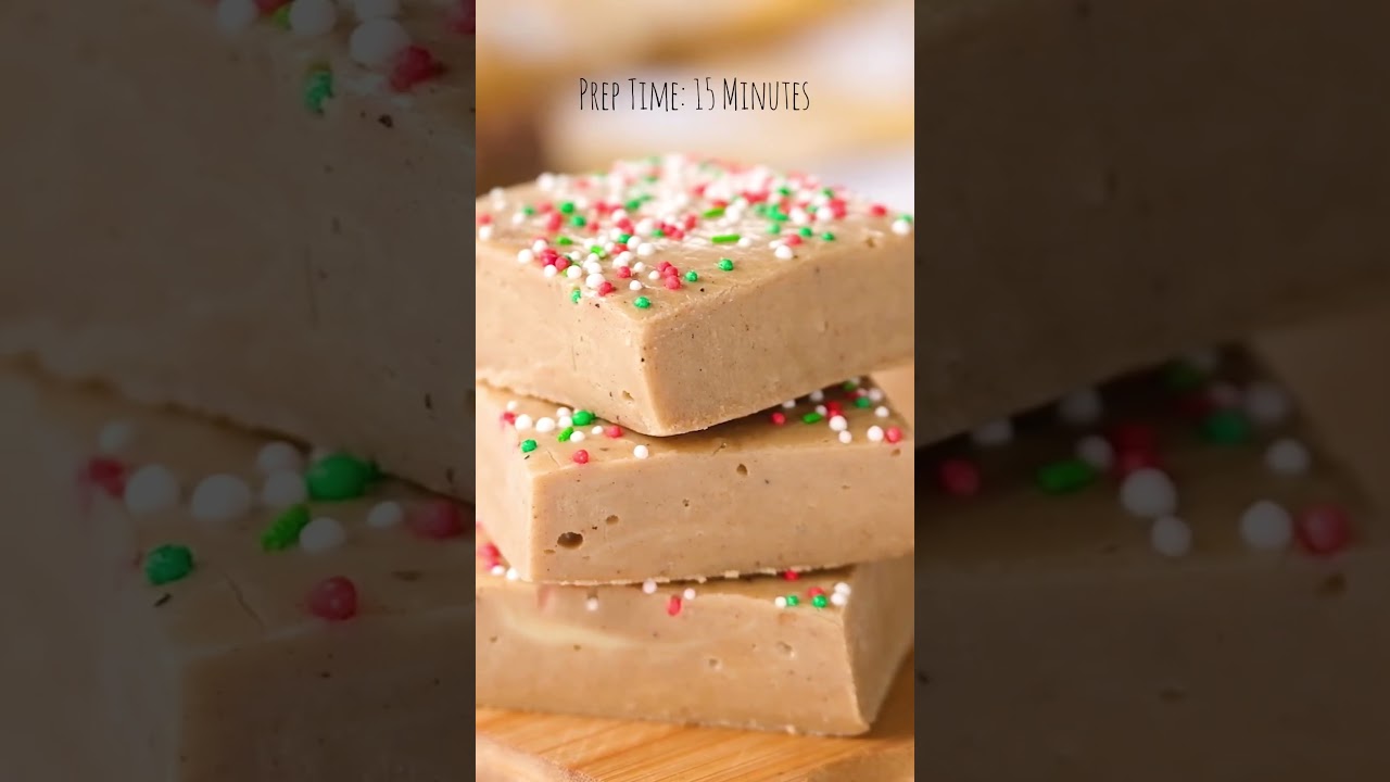 No Bake Gingerbread Fudge Recipe - The Perfect Holiday Sweet Treat
